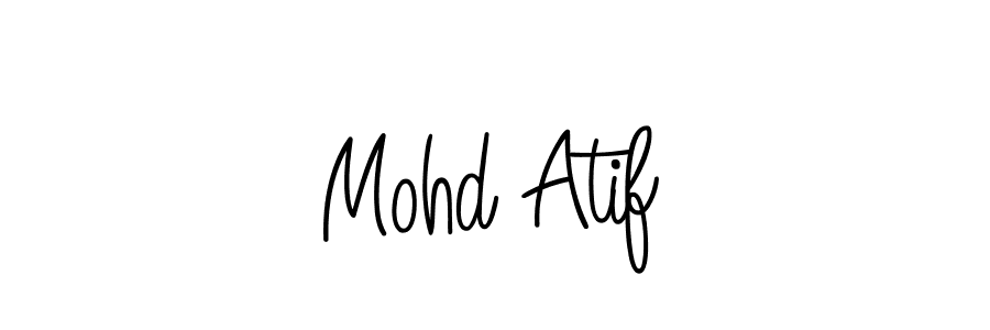 How to make Mohd Atif signature? Angelique-Rose-font-FFP is a professional autograph style. Create handwritten signature for Mohd Atif name. Mohd Atif signature style 5 images and pictures png