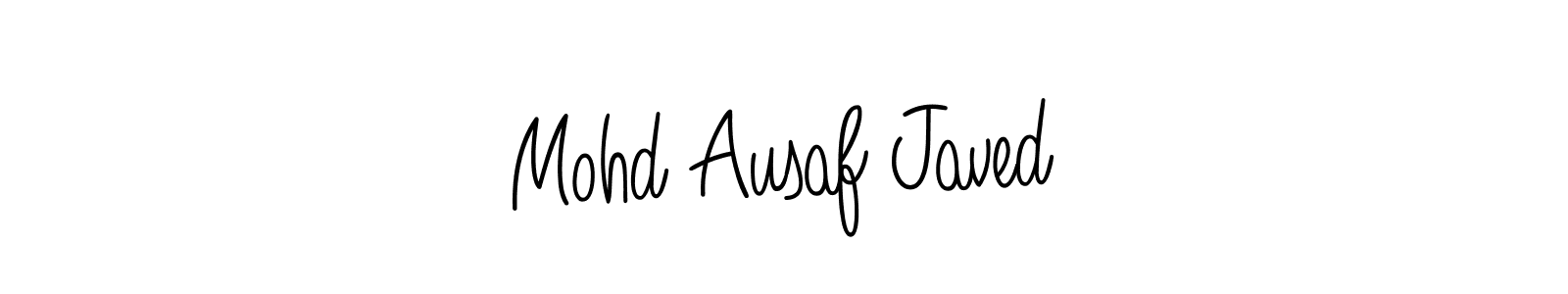 Design your own signature with our free online signature maker. With this signature software, you can create a handwritten (Angelique-Rose-font-FFP) signature for name Mohd Ausaf Javed. Mohd Ausaf Javed signature style 5 images and pictures png