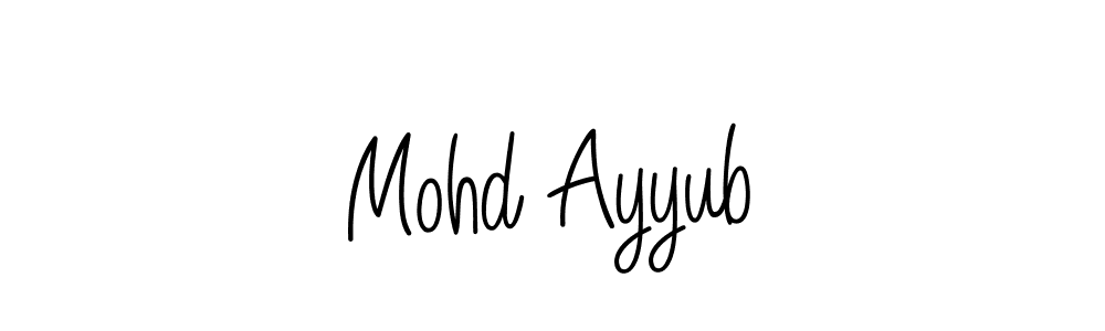 Similarly Angelique-Rose-font-FFP is the best handwritten signature design. Signature creator online .You can use it as an online autograph creator for name Mohd Ayyub. Mohd Ayyub signature style 5 images and pictures png