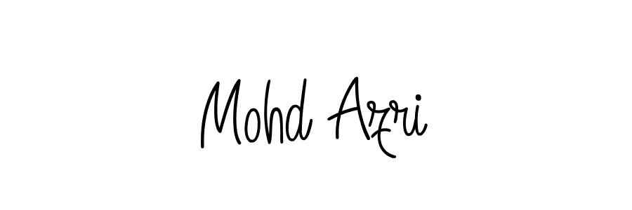 Mohd Azri stylish signature style. Best Handwritten Sign (Angelique-Rose-font-FFP) for my name. Handwritten Signature Collection Ideas for my name Mohd Azri. Mohd Azri signature style 5 images and pictures png