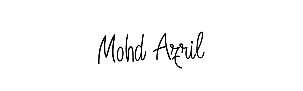 Mohd Azril stylish signature style. Best Handwritten Sign (Angelique-Rose-font-FFP) for my name. Handwritten Signature Collection Ideas for my name Mohd Azril. Mohd Azril signature style 5 images and pictures png