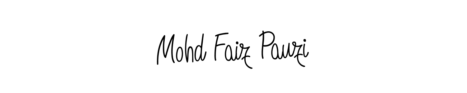 Here are the top 10 professional signature styles for the name Mohd Faiz Pauzi. These are the best autograph styles you can use for your name. Mohd Faiz Pauzi signature style 5 images and pictures png