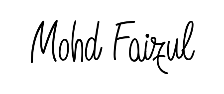 Make a beautiful signature design for name Mohd Faizul. With this signature (Angelique-Rose-font-FFP) style, you can create a handwritten signature for free. Mohd Faizul signature style 5 images and pictures png