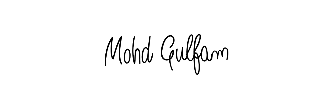 How to Draw Mohd Gulfam signature style? Angelique-Rose-font-FFP is a latest design signature styles for name Mohd Gulfam. Mohd Gulfam signature style 5 images and pictures png