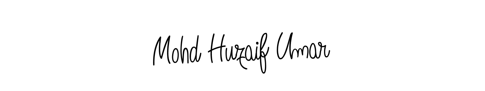 Make a beautiful signature design for name Mohd Huzaif Umar. Use this online signature maker to create a handwritten signature for free. Mohd Huzaif Umar signature style 5 images and pictures png
