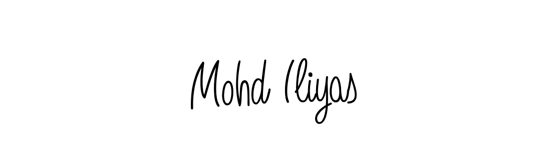 Make a beautiful signature design for name Mohd Iliyas. Use this online signature maker to create a handwritten signature for free. Mohd Iliyas signature style 5 images and pictures png