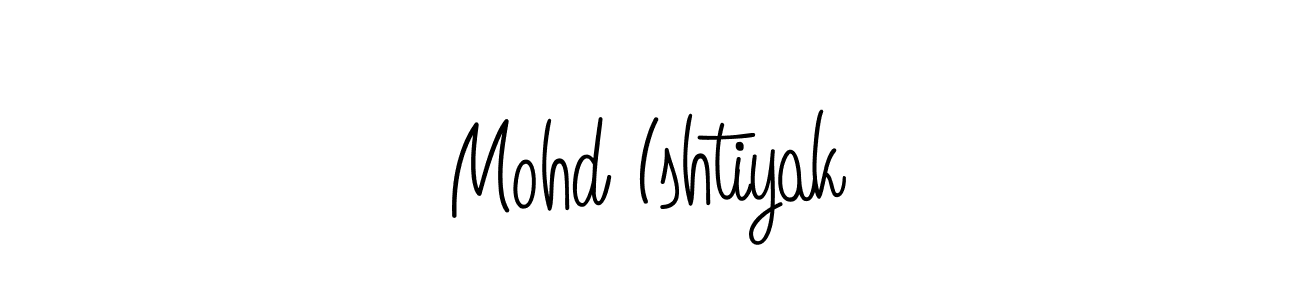 Make a beautiful signature design for name Mohd Ishtiyak. Use this online signature maker to create a handwritten signature for free. Mohd Ishtiyak signature style 5 images and pictures png