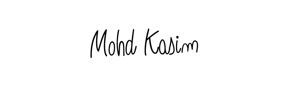 You should practise on your own different ways (Angelique-Rose-font-FFP) to write your name (Mohd Kasim) in signature. don't let someone else do it for you. Mohd Kasim signature style 5 images and pictures png