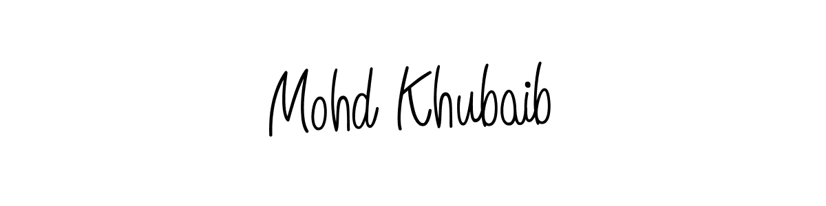 Similarly Angelique-Rose-font-FFP is the best handwritten signature design. Signature creator online .You can use it as an online autograph creator for name Mohd Khubaib. Mohd Khubaib signature style 5 images and pictures png