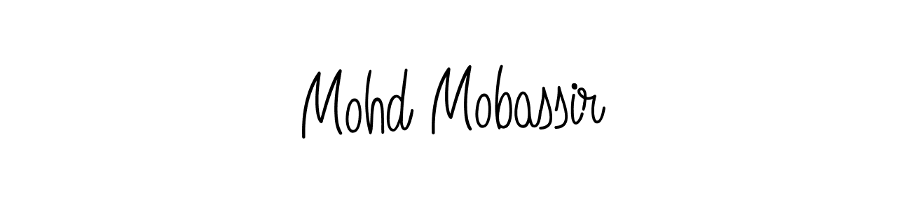 Best and Professional Signature Style for Mohd Mobassir. Angelique-Rose-font-FFP Best Signature Style Collection. Mohd Mobassir signature style 5 images and pictures png