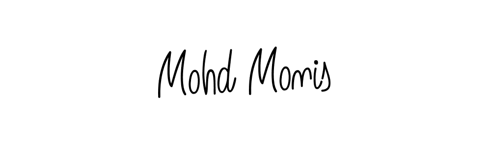 How to make Mohd Monis signature? Angelique-Rose-font-FFP is a professional autograph style. Create handwritten signature for Mohd Monis name. Mohd Monis signature style 5 images and pictures png