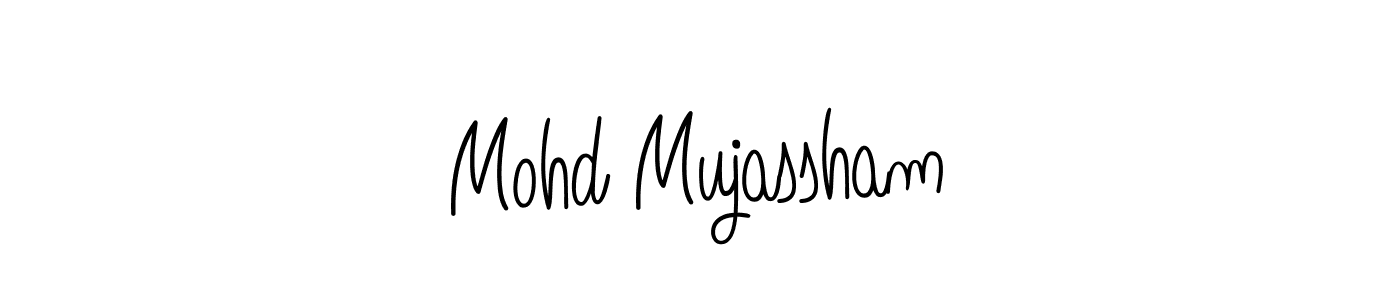 Here are the top 10 professional signature styles for the name Mohd Mujassham. These are the best autograph styles you can use for your name. Mohd Mujassham signature style 5 images and pictures png