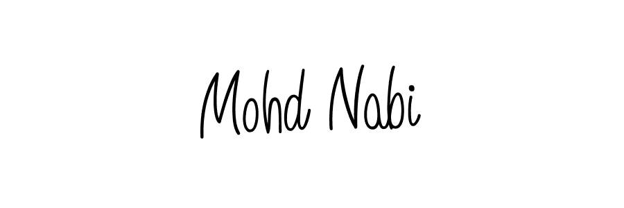 Mohd Nabi stylish signature style. Best Handwritten Sign (Angelique-Rose-font-FFP) for my name. Handwritten Signature Collection Ideas for my name Mohd Nabi. Mohd Nabi signature style 5 images and pictures png