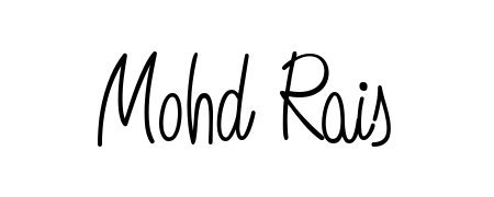 A stylish, flowing autograph style designed for name Mohd Rais using Angelique-Rose-font-FFP typography. Perfect for digital creative projects. Mohd Rais signature style 5 images and pictures png