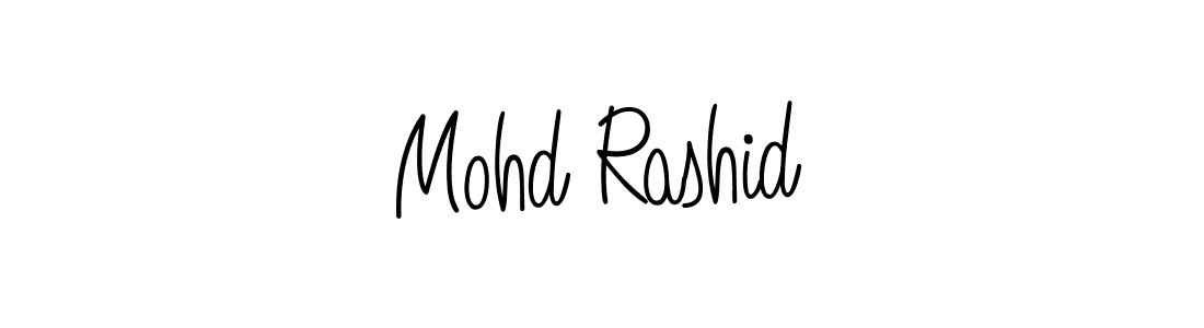 How to make Mohd Rashid signature? Angelique-Rose-font-FFP is a professional autograph style. Create handwritten signature for Mohd Rashid name. Mohd Rashid signature style 5 images and pictures png