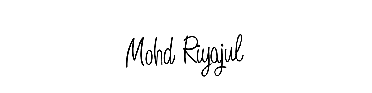 Make a short Mohd Riyajul signature style. Manage your documents anywhere anytime using Angelique-Rose-font-FFP. Create and add eSignatures, submit forms, share and send files easily. Mohd Riyajul signature style 5 images and pictures png