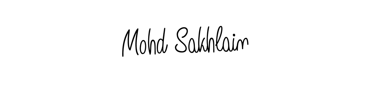 Here are the top 10 professional signature styles for the name Mohd Sakhlain. These are the best autograph styles you can use for your name. Mohd Sakhlain signature style 5 images and pictures png