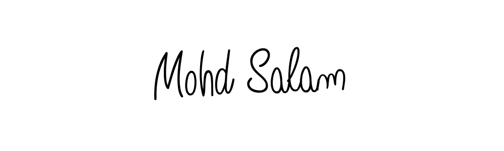 It looks lik you need a new signature style for name Mohd Salam. Design unique handwritten (Angelique-Rose-font-FFP) signature with our free signature maker in just a few clicks. Mohd Salam signature style 5 images and pictures png