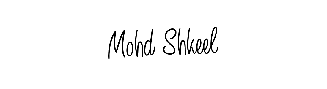Best and Professional Signature Style for Mohd Shkeel. Angelique-Rose-font-FFP Best Signature Style Collection. Mohd Shkeel signature style 5 images and pictures png