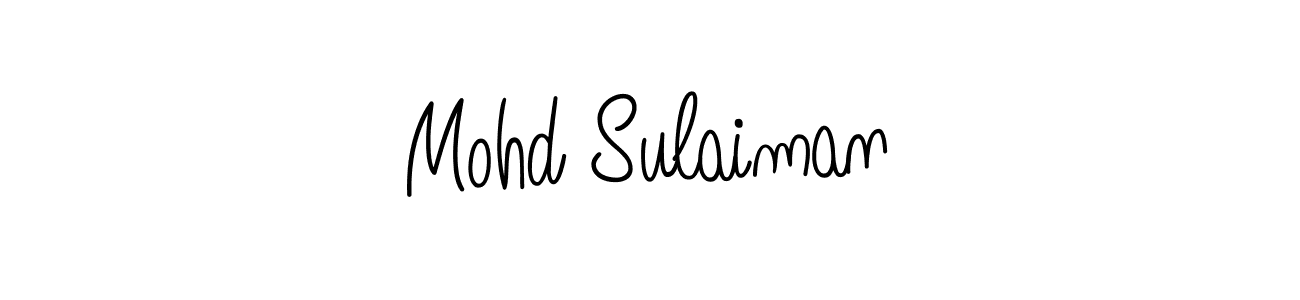 Best and Professional Signature Style for Mohd Sulaiman. Angelique-Rose-font-FFP Best Signature Style Collection. Mohd Sulaiman signature style 5 images and pictures png