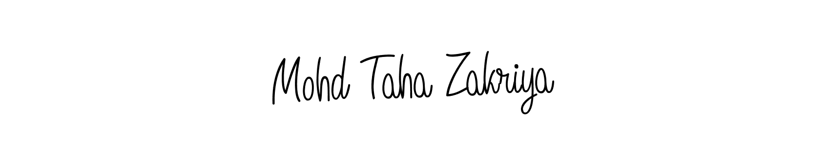 Similarly Angelique-Rose-font-FFP is the best handwritten signature design. Signature creator online .You can use it as an online autograph creator for name Mohd Taha Zakriya. Mohd Taha Zakriya signature style 5 images and pictures png