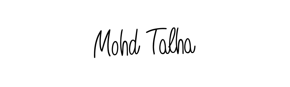 You can use this online signature creator to create a handwritten signature for the name Mohd Talha. This is the best online autograph maker. Mohd Talha signature style 5 images and pictures png