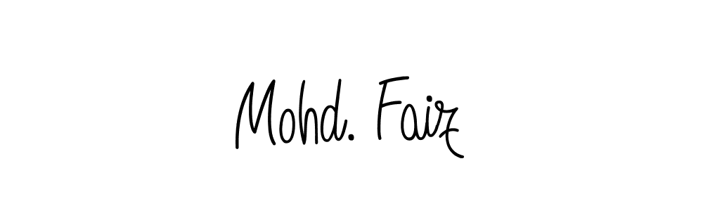 Once you've used our free online signature maker to create your best signature Angelique-Rose-font-FFP style, it's time to enjoy all of the benefits that Mohd. Faiz name signing documents. Mohd. Faiz signature style 5 images and pictures png