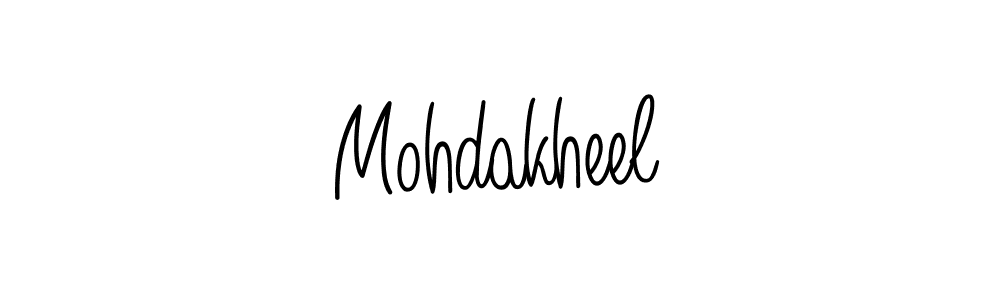 Make a beautiful signature design for name Mohdakheel. Use this online signature maker to create a handwritten signature for free. Mohdakheel signature style 5 images and pictures png