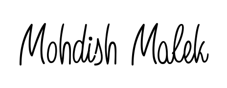 The Angelique-Rose-font-FFP signature style provides a bold statement for name Mohdish Malek. Designed for business owners, executives, and leaders. Mohdish Malek signature style 5 images and pictures png