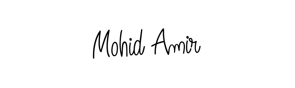 Create a beautiful signature design for name Mohid Amir. With this signature (Angelique-Rose-font-FFP) fonts, you can make a handwritten signature for free. Mohid Amir signature style 5 images and pictures png