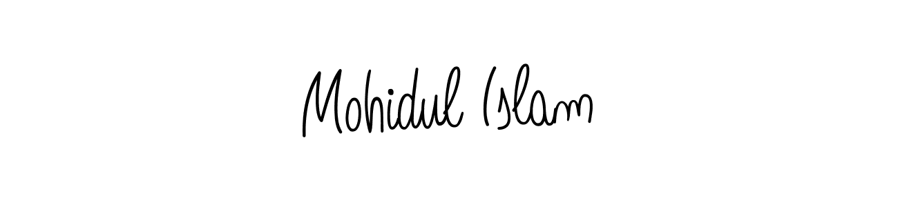 Design your own signature with our free online signature maker. With this signature software, you can create a handwritten (Angelique-Rose-font-FFP) signature for name Mohidul Islam. Mohidul Islam signature style 5 images and pictures png