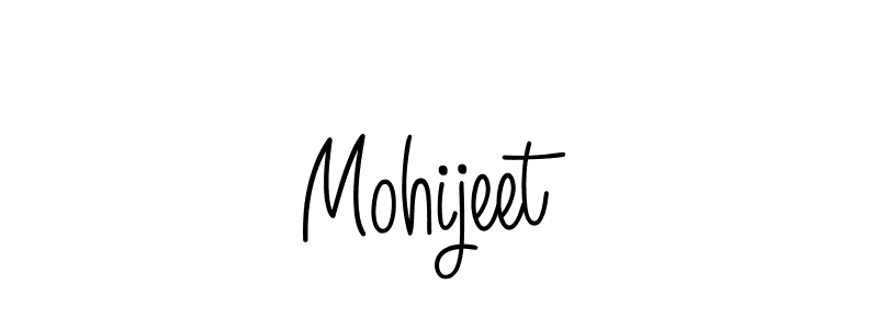 Mohijeet stylish signature style. Best Handwritten Sign (Angelique-Rose-font-FFP) for my name. Handwritten Signature Collection Ideas for my name Mohijeet. Mohijeet signature style 5 images and pictures png