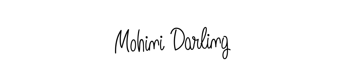 How to make Mohini Darling signature? Angelique-Rose-font-FFP is a professional autograph style. Create handwritten signature for Mohini Darling name. Mohini Darling signature style 5 images and pictures png