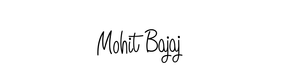 Design your own signature with our free online signature maker. With this signature software, you can create a handwritten (Angelique-Rose-font-FFP) signature for name Mohit Bajaj. Mohit Bajaj signature style 5 images and pictures png