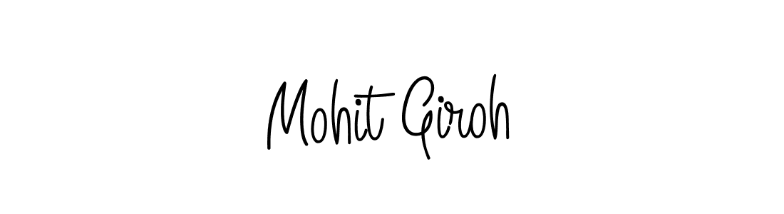 You can use this online signature creator to create a handwritten signature for the name Mohit Giroh. This is the best online autograph maker. Mohit Giroh signature style 5 images and pictures png