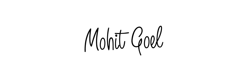 Make a beautiful signature design for name Mohit Goel. Use this online signature maker to create a handwritten signature for free. Mohit Goel signature style 5 images and pictures png