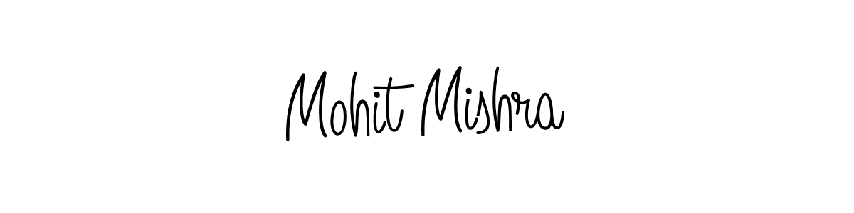 Design your own signature with our free online signature maker. With this signature software, you can create a handwritten (Angelique-Rose-font-FFP) signature for name Mohit Mishra. Mohit Mishra signature style 5 images and pictures png