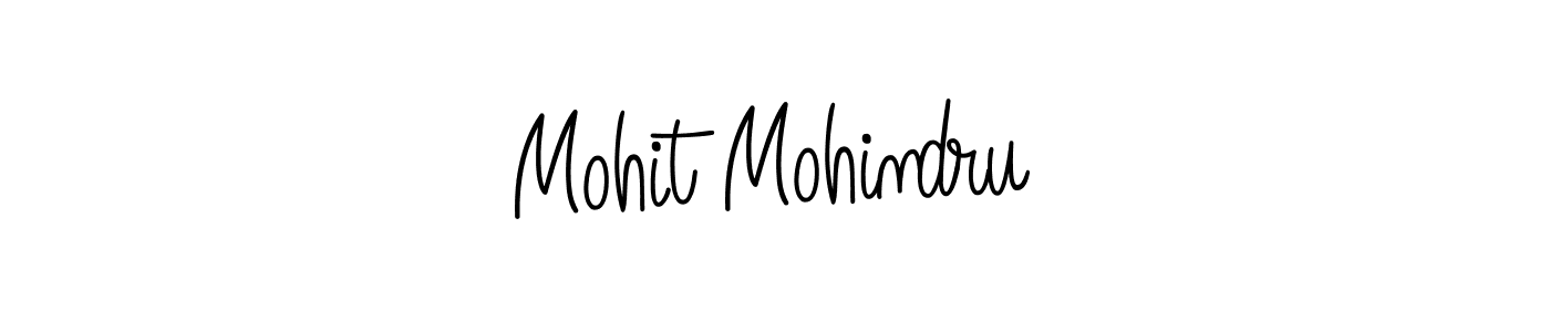 Make a short Mohit Mohindru signature style. Manage your documents anywhere anytime using Angelique-Rose-font-FFP. Create and add eSignatures, submit forms, share and send files easily. Mohit Mohindru signature style 5 images and pictures png