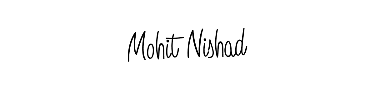 if you are searching for the best signature style for your name Mohit Nishad. so please give up your signature search. here we have designed multiple signature styles  using Angelique-Rose-font-FFP. Mohit Nishad signature style 5 images and pictures png