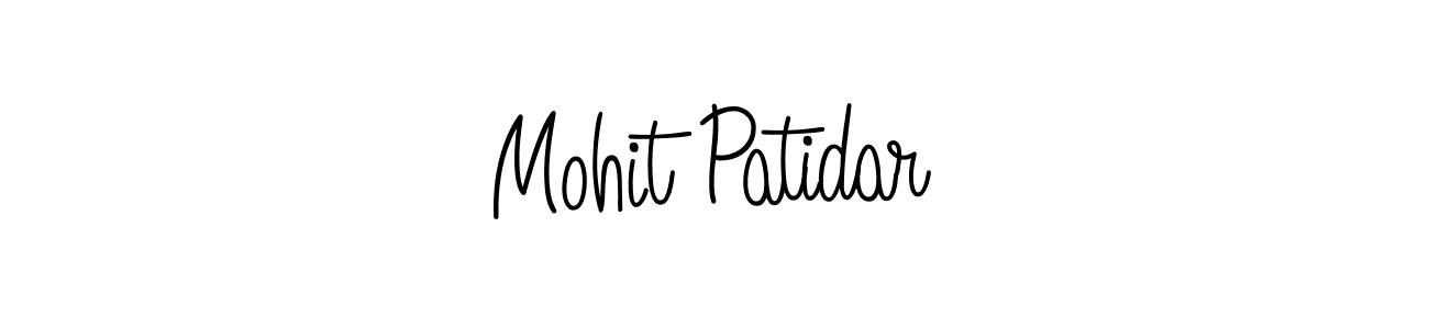 Design your own signature with our free online signature maker. With this signature software, you can create a handwritten (Angelique-Rose-font-FFP) signature for name Mohit Patidar. Mohit Patidar signature style 5 images and pictures png