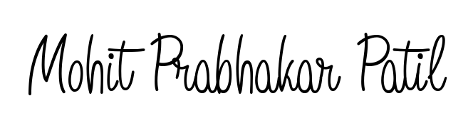 Make a beautiful signature design for name Mohit Prabhakar Patil. With this signature (Angelique-Rose-font-FFP) style, you can create a handwritten signature for free. Mohit Prabhakar Patil signature style 5 images and pictures png