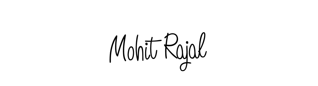 Mohit Rajal stylish signature style. Best Handwritten Sign (Angelique-Rose-font-FFP) for my name. Handwritten Signature Collection Ideas for my name Mohit Rajal. Mohit Rajal signature style 5 images and pictures png