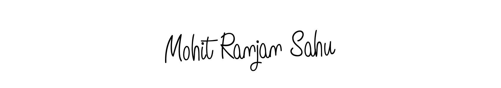 Make a beautiful signature design for name Mohit Ranjan Sahu. With this signature (Angelique-Rose-font-FFP) style, you can create a handwritten signature for free. Mohit Ranjan Sahu signature style 5 images and pictures png