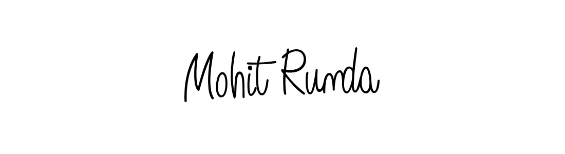 Similarly Angelique-Rose-font-FFP is the best handwritten signature design. Signature creator online .You can use it as an online autograph creator for name Mohit Runda. Mohit Runda signature style 5 images and pictures png