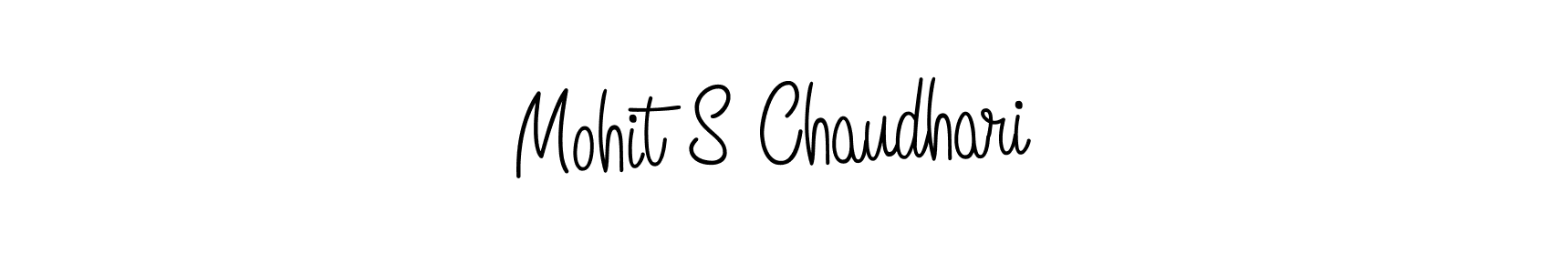 Make a beautiful signature design for name Mohit S Chaudhari. Use this online signature maker to create a handwritten signature for free. Mohit S Chaudhari signature style 5 images and pictures png