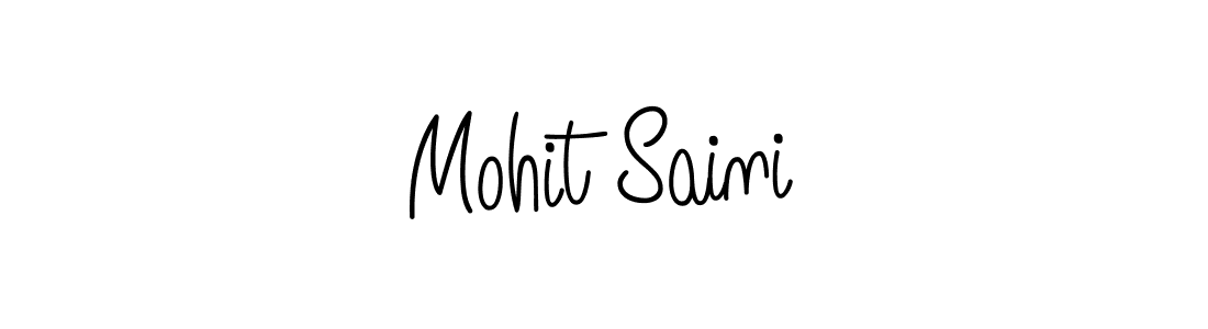 It looks lik you need a new signature style for name Mohit Saini. Design unique handwritten (Angelique-Rose-font-FFP) signature with our free signature maker in just a few clicks. Mohit Saini signature style 5 images and pictures png