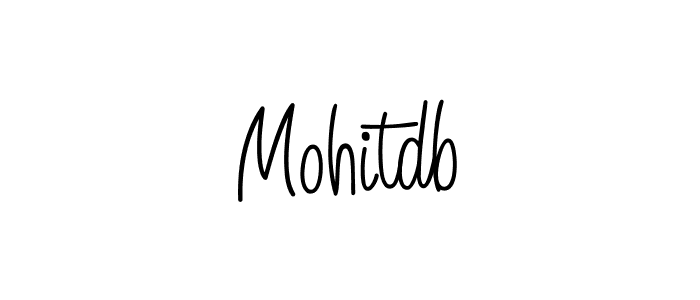 Also You can easily find your signature by using the search form. We will create Mohitdb name handwritten signature images for you free of cost using Angelique-Rose-font-FFP sign style. Mohitdb signature style 5 images and pictures png