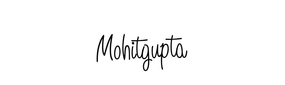 Make a beautiful signature design for name Mohitgupta. With this signature (Angelique-Rose-font-FFP) style, you can create a handwritten signature for free. Mohitgupta signature style 5 images and pictures png