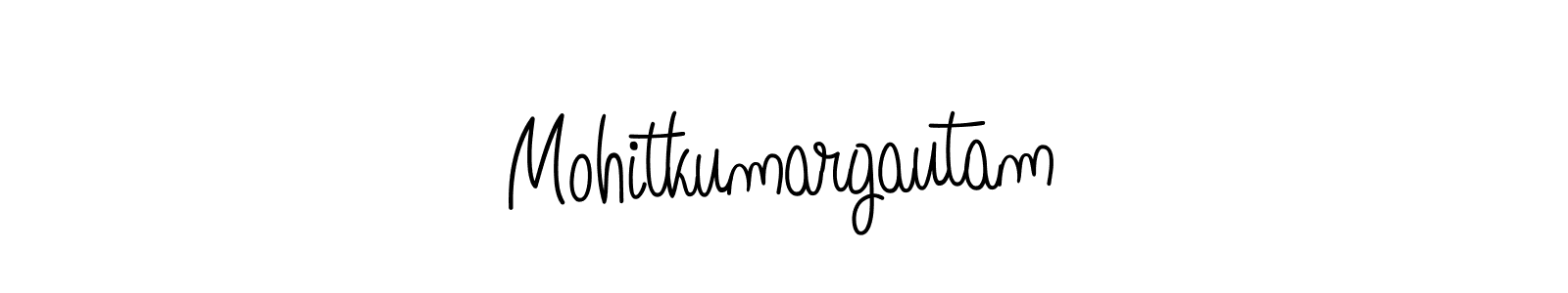 Make a beautiful signature design for name Mohitkumargautam. With this signature (Angelique-Rose-font-FFP) style, you can create a handwritten signature for free. Mohitkumargautam signature style 5 images and pictures png
