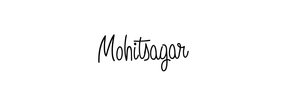 Mohitsagar stylish signature style. Best Handwritten Sign (Angelique-Rose-font-FFP) for my name. Handwritten Signature Collection Ideas for my name Mohitsagar. Mohitsagar signature style 5 images and pictures png